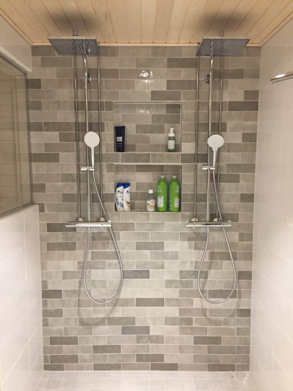 Sauna and bathroom